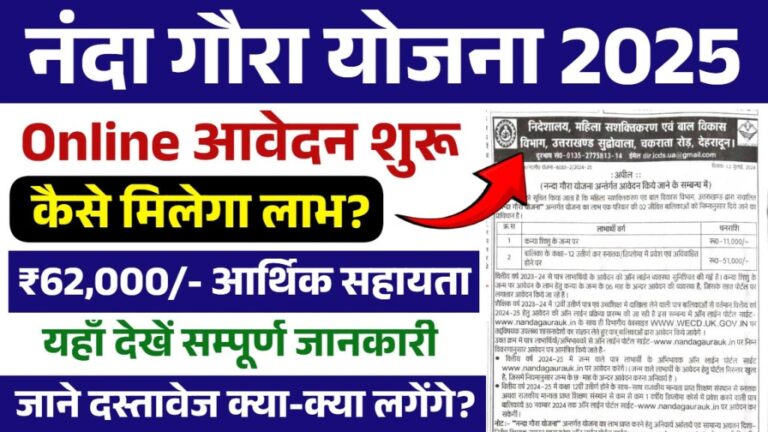 nanda gaura yojana form