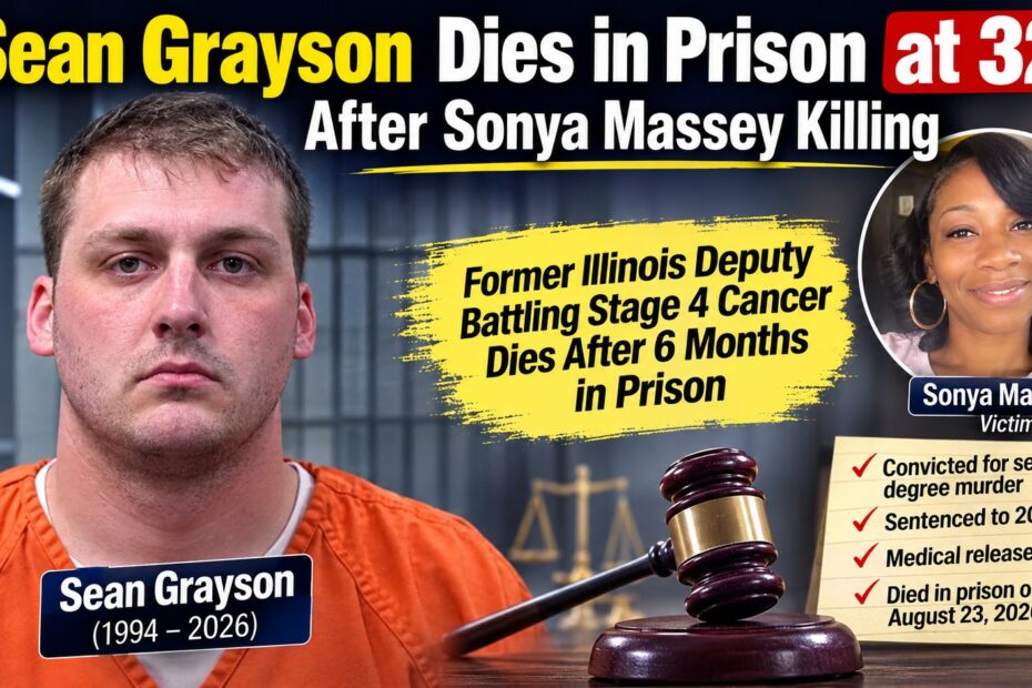 Sean Grayson Dies in Prison at Age 32